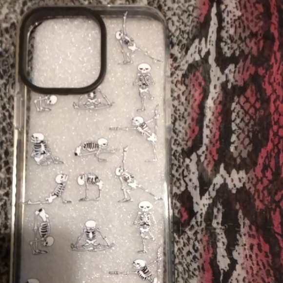 Skeleton Pattern Phone Case - Picture 2 of 2